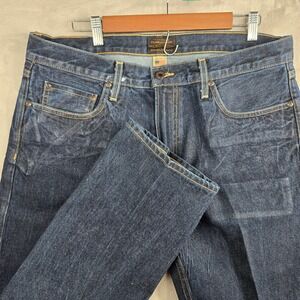 Filson Dark Wash Denim Jeans Mens 36x34 Classic Fit USA Made‎ STARCHED